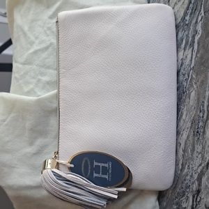 G.I.L.I. Leather Clutch, RFID, NWT,  Blush